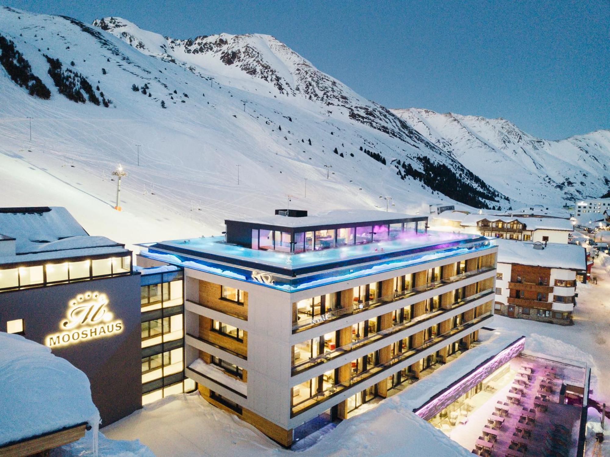 Mooshaus Winterresort Kühtai Esterno foto
